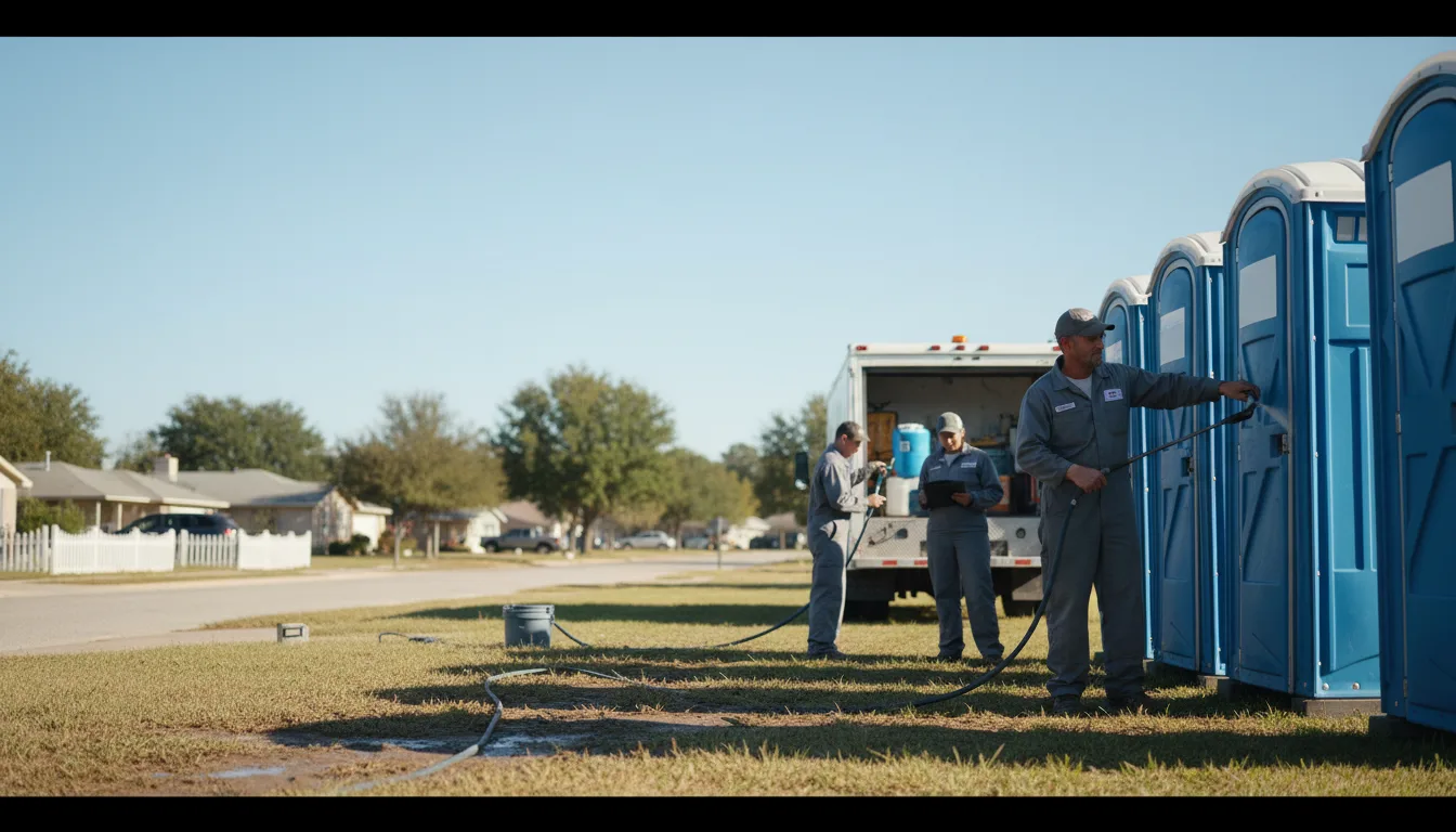 Long-Term Portable Toilet Rental in Bradley, IL near me
